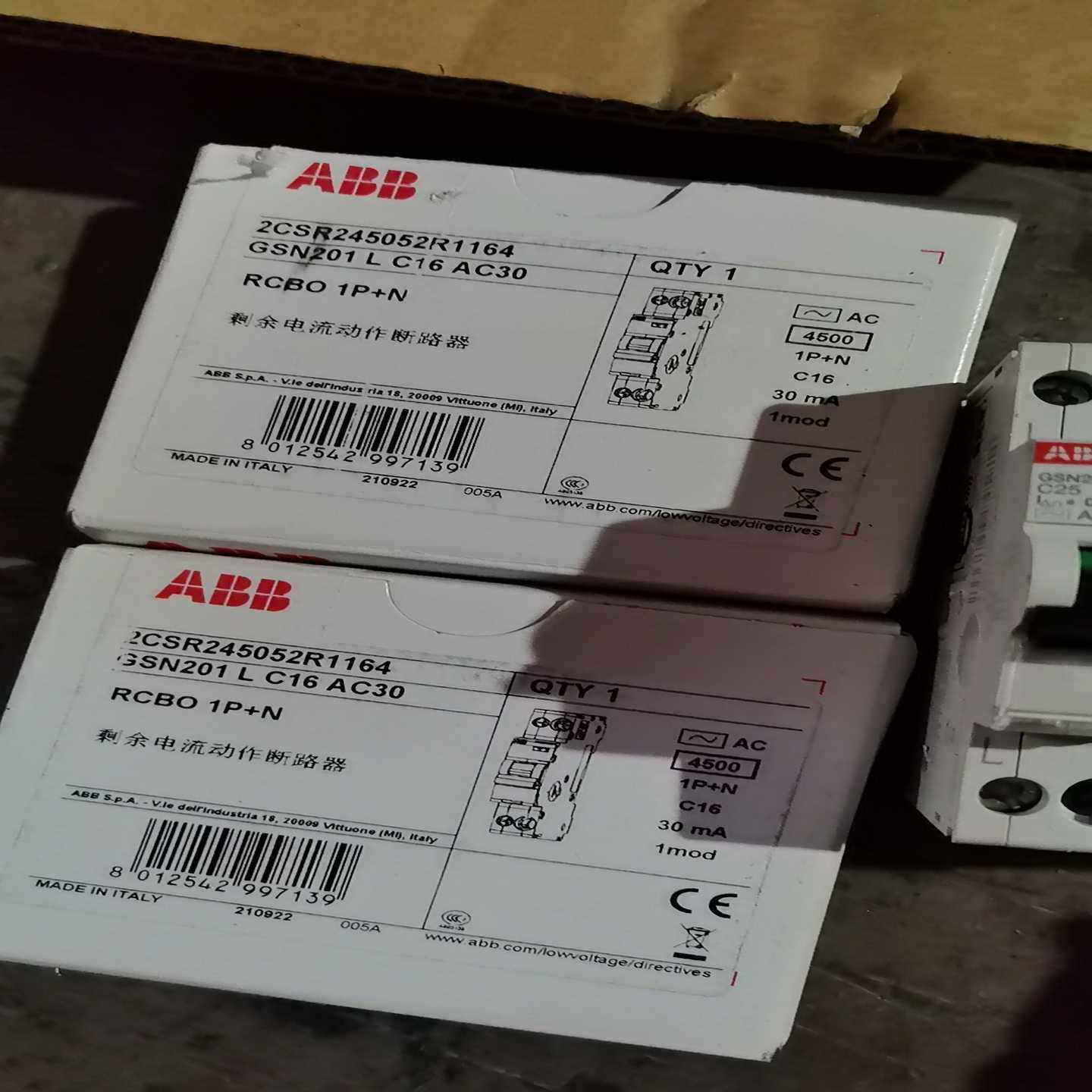 意大利产漏电保护器GSN201系列/C16//C25