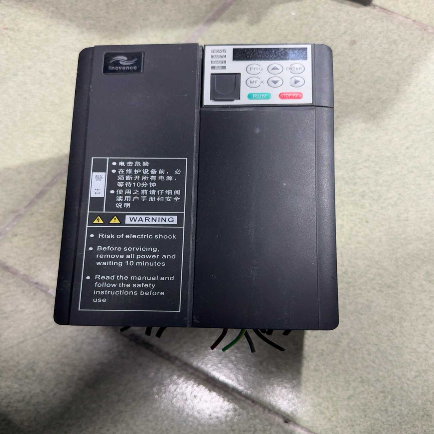 询价汇川变频器MD310T3.7B-N，3.7KW，三相380-