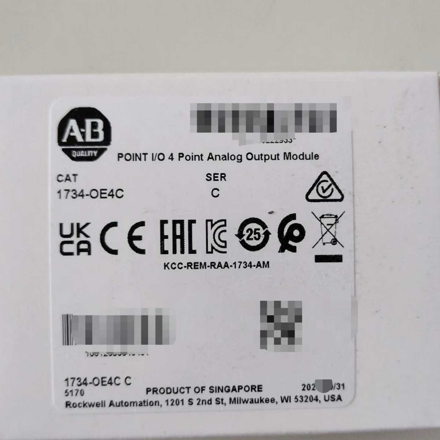 1734-OE4C未拆封询价