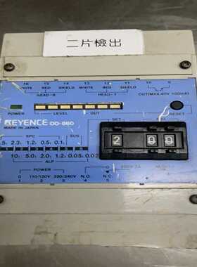 咨询-基恩士传感器DD-860，下来的，还有两个