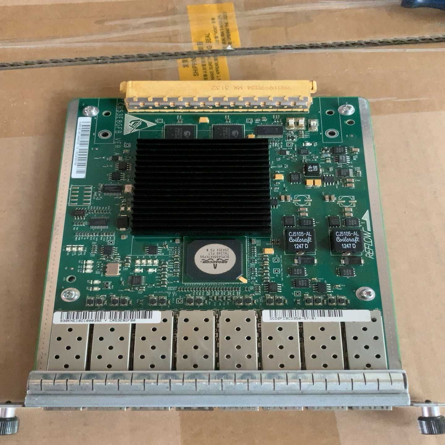 华为NE40E子卡CR53E8GFB0P10-8xGE/-议价