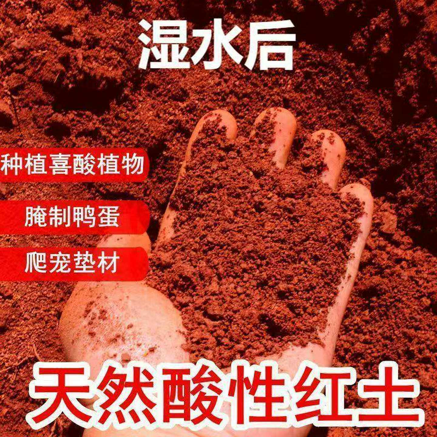 云南红泥土杜鹃花栀子花专用土酸性花土盆栽铺面爬宠造景透气