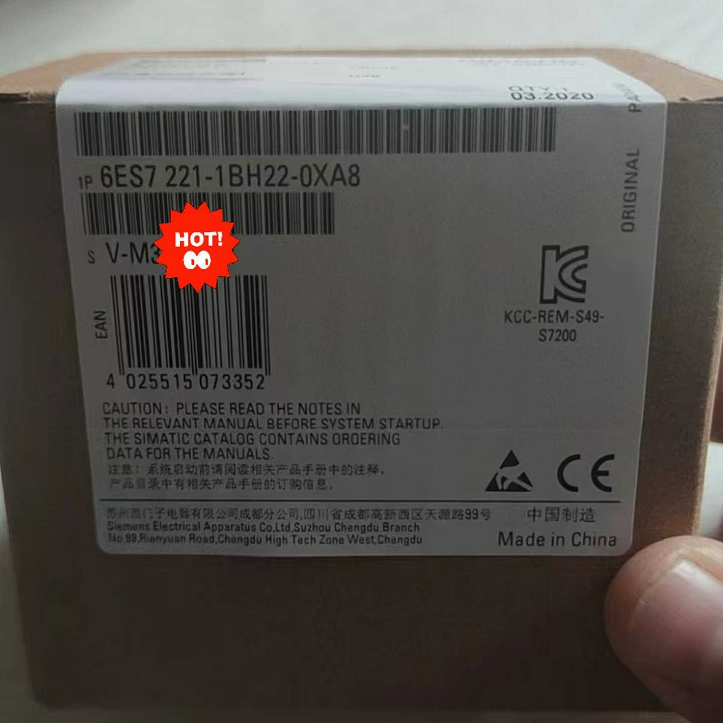 6ES7221-1BH22-0AX8未开封产品质保一年适用