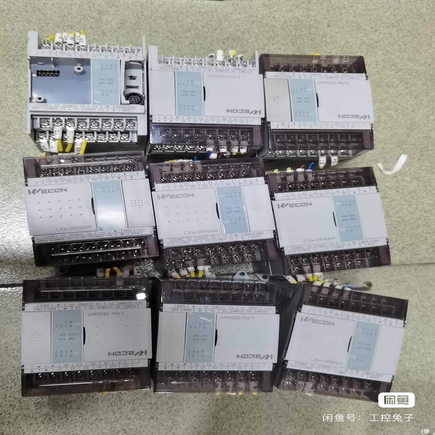 维控PLC，型号LX3V-0806MR-A1，二手拆机，实物--议价商品