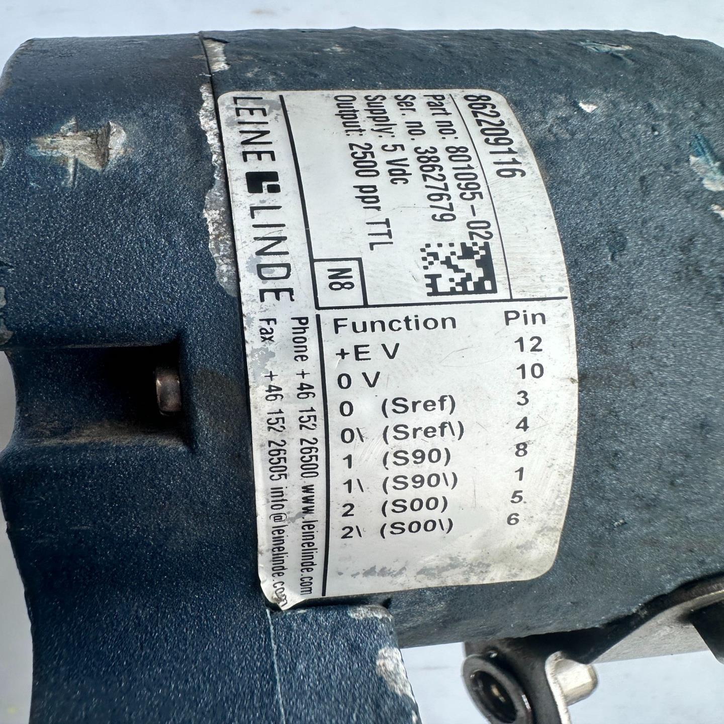 【请询价】林德编码器862209116 2500PPr TTL