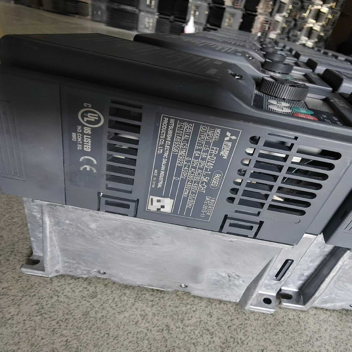 议价三菱变频器FR-D740-1.5K-CHT，380V三相，功现货/维修