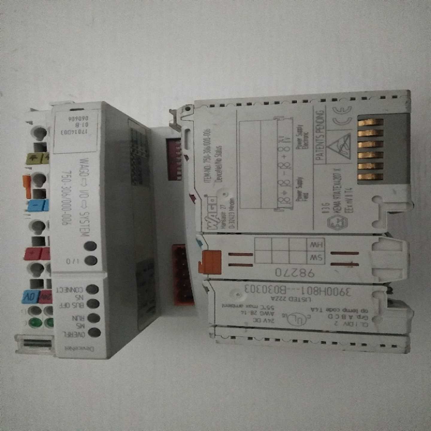 拆机WAGO万可模块750-306/000-006现货*--议价商品