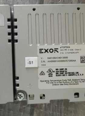 议价EXOR触摸屏eTOP504、全新正品现货，议价，默认拍下不