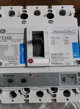 GE通用塑壳断路器FE160询价