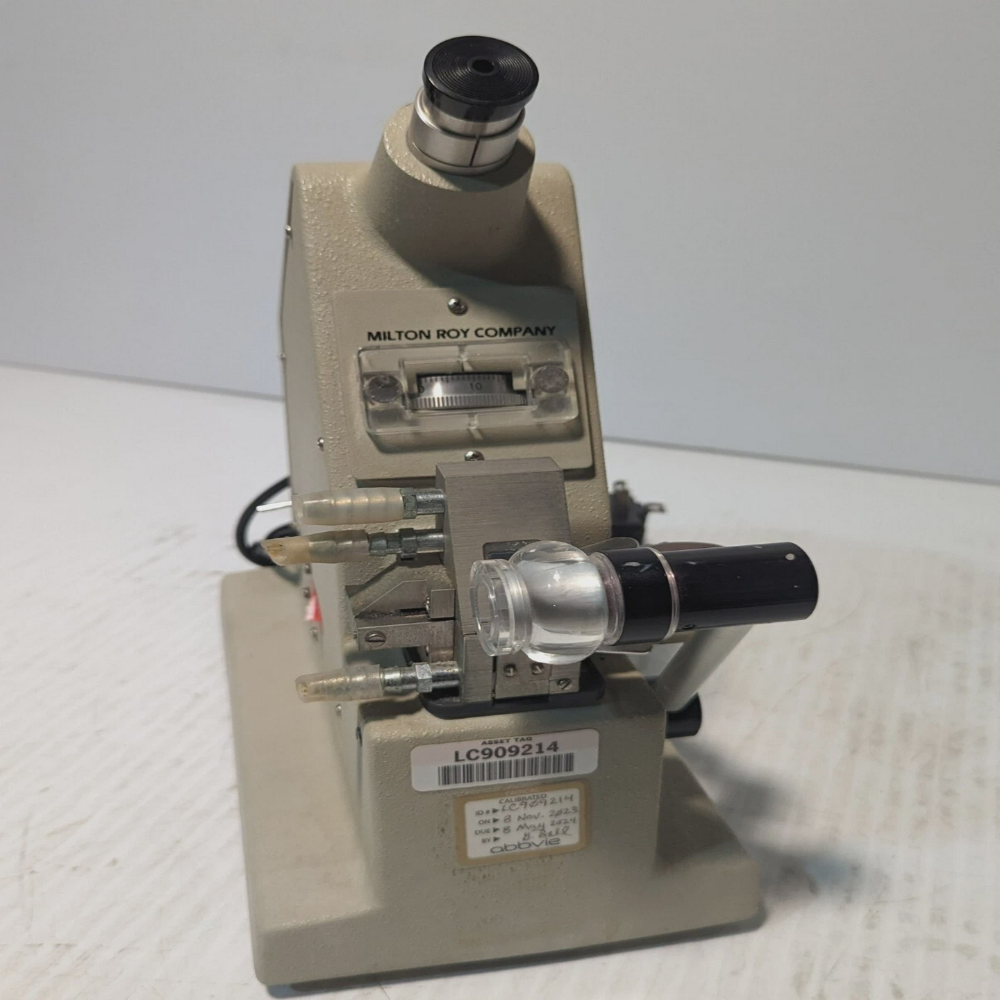 MiltonRoyCompany334610台式实验室折射计带Bausch&Lomb