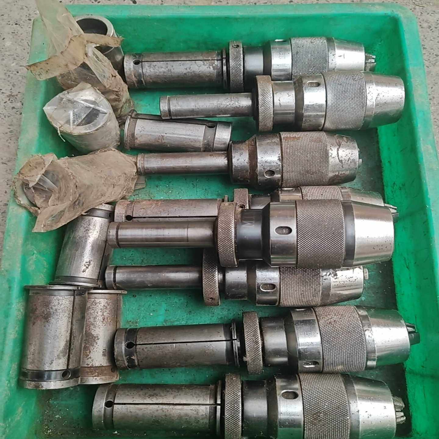 【议价】台湾鹰牌钻夹头一体式夹头INT-13-JC20带柄钻夹，大昭适