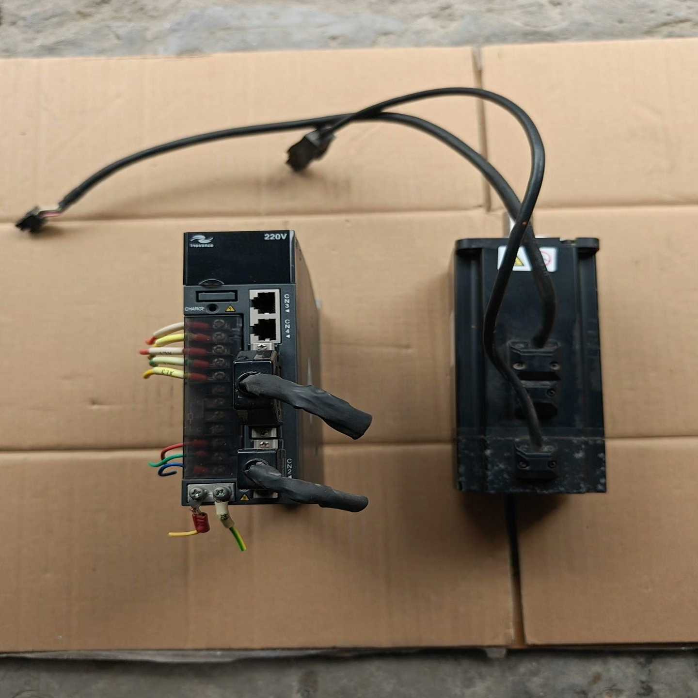 汇川伺服一套带刹车~议价