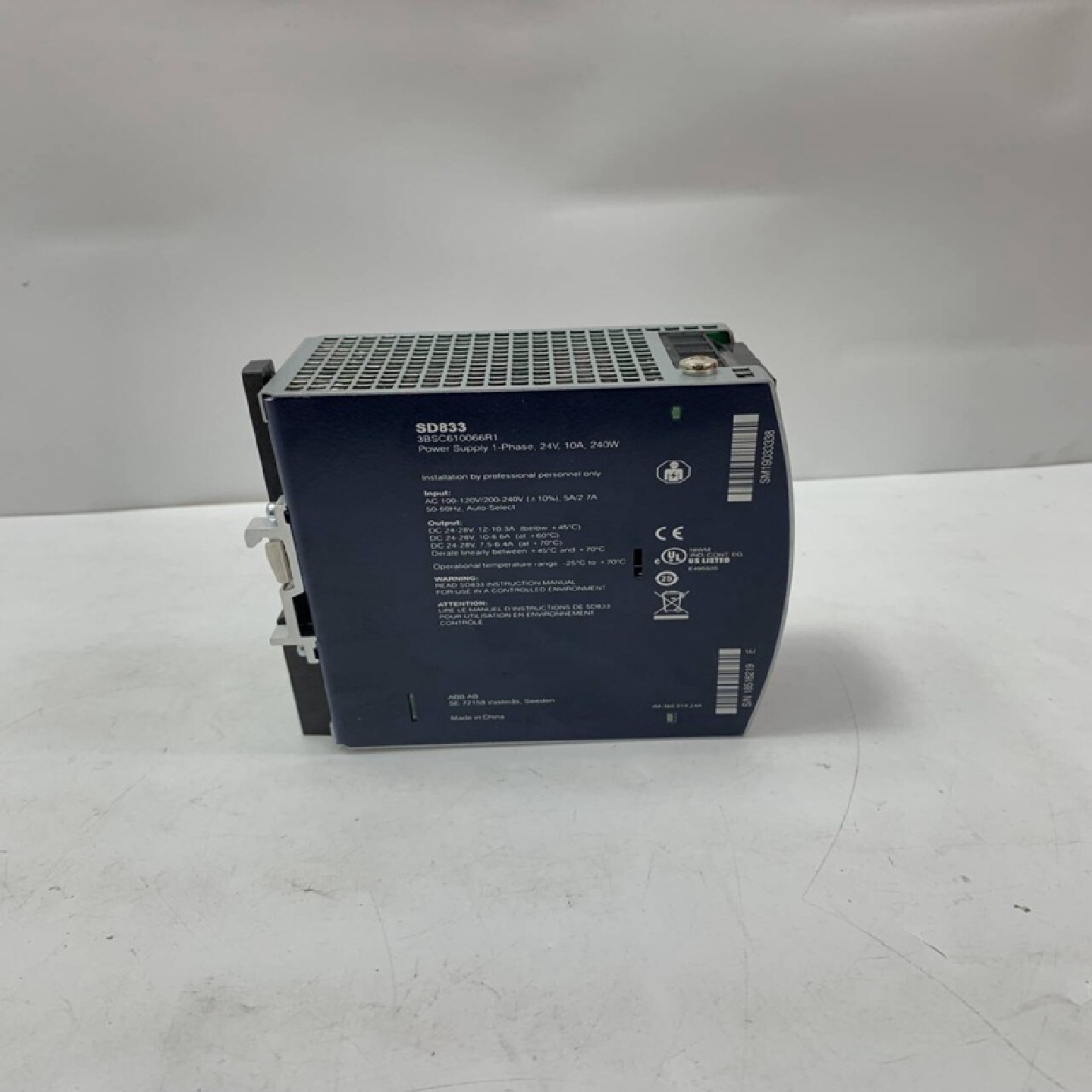 SD833ABB输入输出模块模拟量控制
