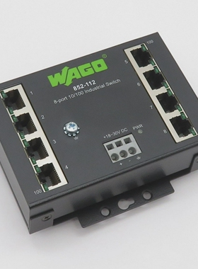 WAGO852-112Industrial-ECO-SwitchUnmanagedEthernetSwitch