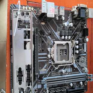 （议价）技嘉B365M-D2V主板，实物图，正常测试，无维修，有挡板