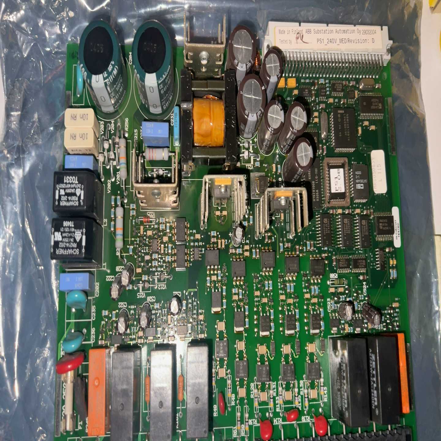 咨询-芬兰ABB变频器主板PS1_240V,型号MED,品