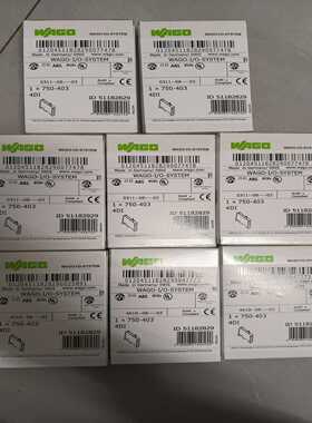 WAGOI/O系统模块，型号750-403，4DI，全新正