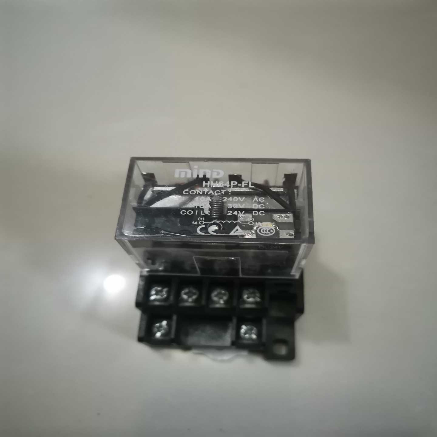 【议价】MIND无锡明达富士继电器HH64P-FL,带底座TP适用