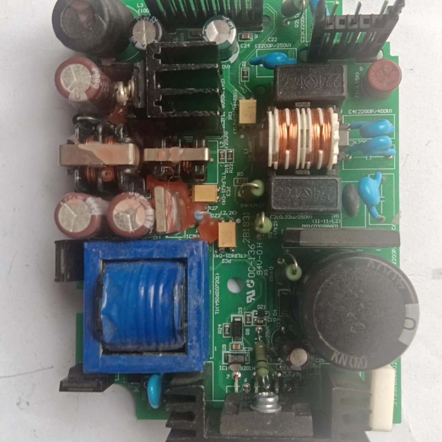 日本三菱PLC电源板，型号FX3U-32MR，功能正常，全新--议价商品