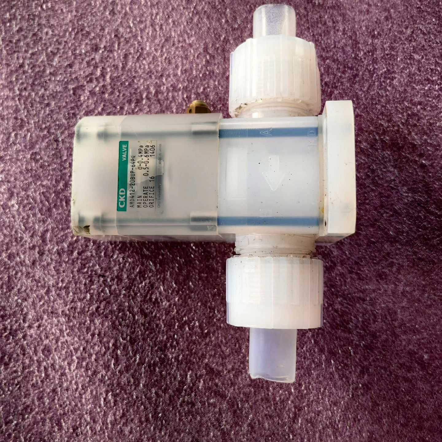 班美萝CKD药液阀AMD412-20BUP64PQ，原装拆机下来--议价商品