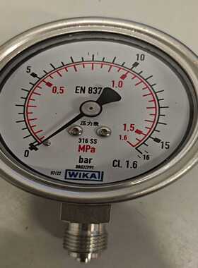 全新威卡压力表232.30.063德国原装量程0-16b-议价