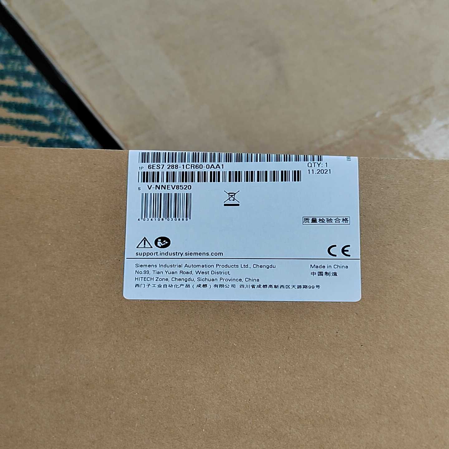 【议价】6ES7288-1CR60-0AA1CPU模块适用