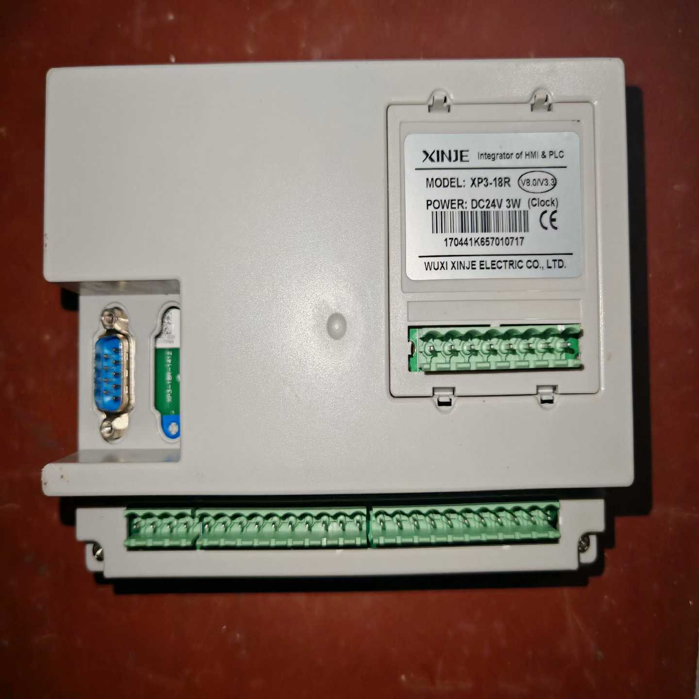 议价信捷一体机xP3-18R功能正常,带扩展单元,屏膜还在成