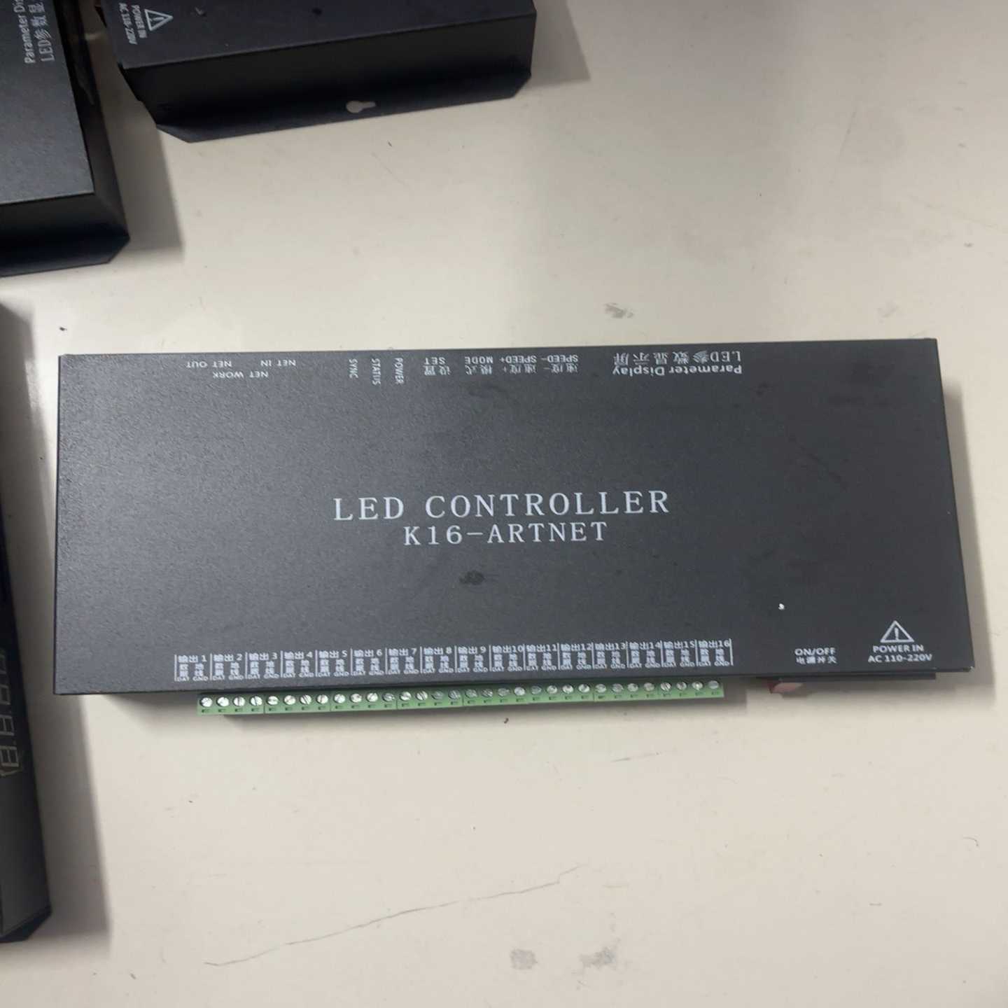 LED控制器K16-ARTNET，6台，通点正常显示，有需要--议价商品