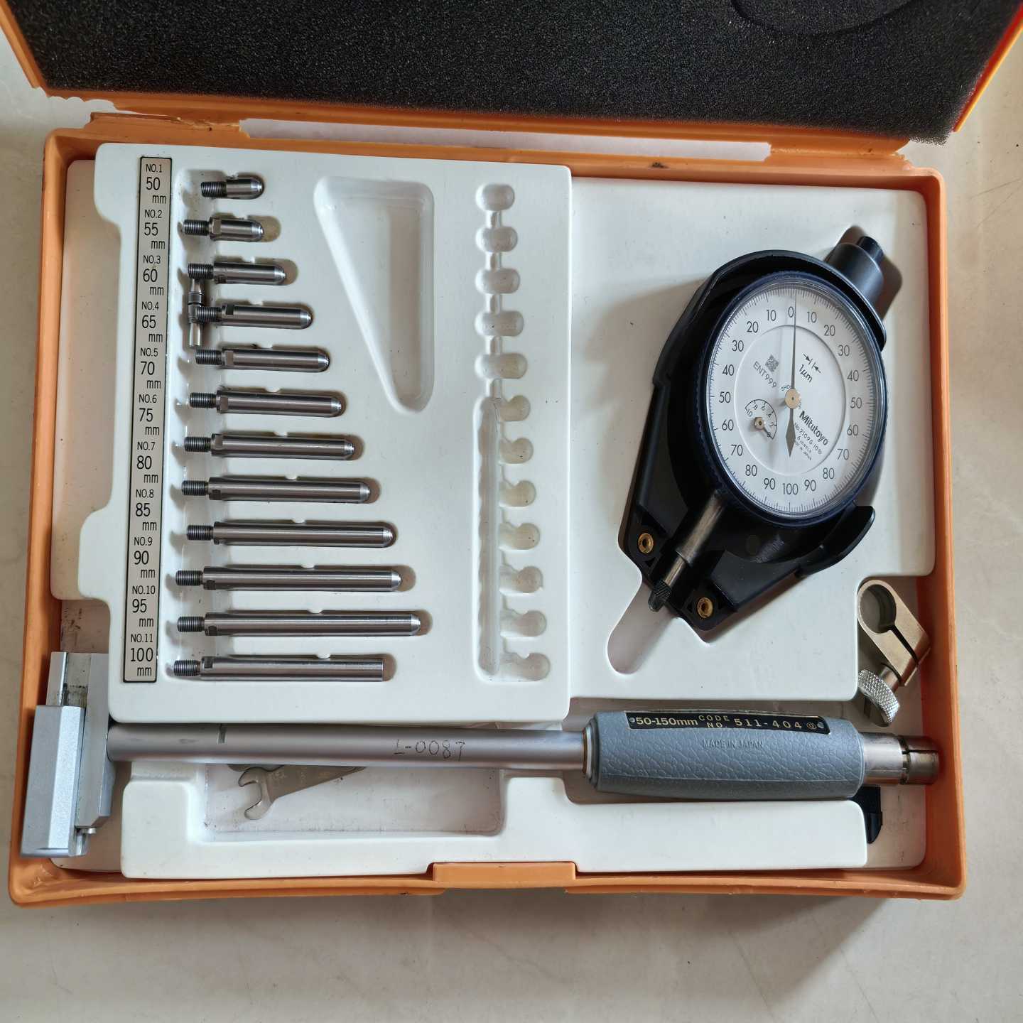 日本三丰浅孔内径千分表511-424--议价商品