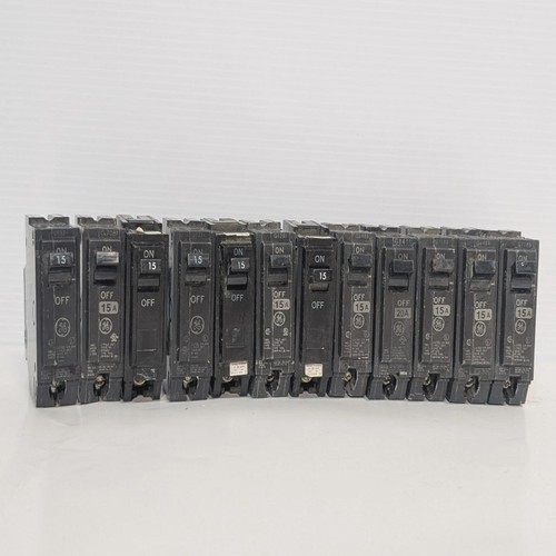 批量12GETHQL1115/THQL1120断路器1杆15A/20A120/240VAC