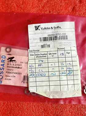 Kulicke&Soffa原装库存配件，型号68890---议价商品