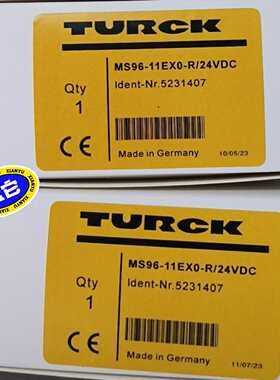 TURCK图尔克流量继电器模块，型号MS96-11EX0-R--议价商品