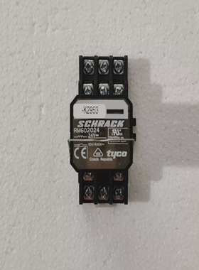 SchrackRM60202424v10A/400vRelayWithSchrackRM78705Tyc