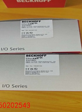 【请询价】倍福全新原装模块  CU1521  实物如下图所示 年份24