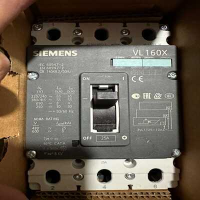 塑壳开关。VL160X3P25A260询价