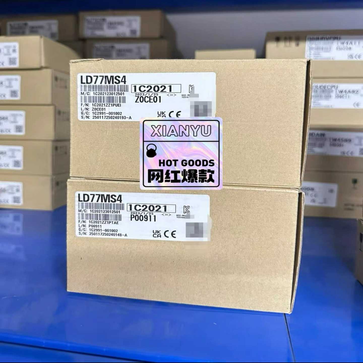 【正品原封】三菱定位模块LD77MS4，2023年1月生产，