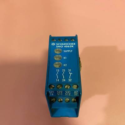 施莱西尔SCHLEICHER安全继电器SNO4062KD询价
