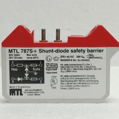 MTL 787S ShuntDiode Safety Barrier Zener Ex Hazardous Area I