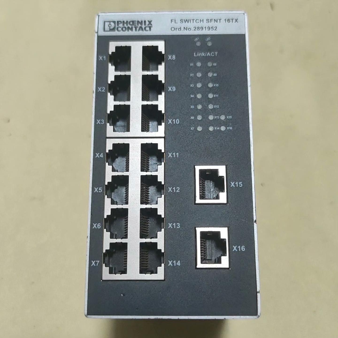 【请询价】菲尼克斯16口交换机 FL SWITCH SFNT 16TX