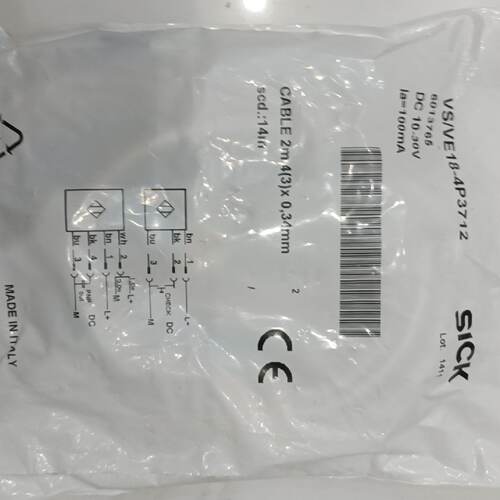 全新正品SICK施克光电开关VS/VE18-4P3712，意-议价
