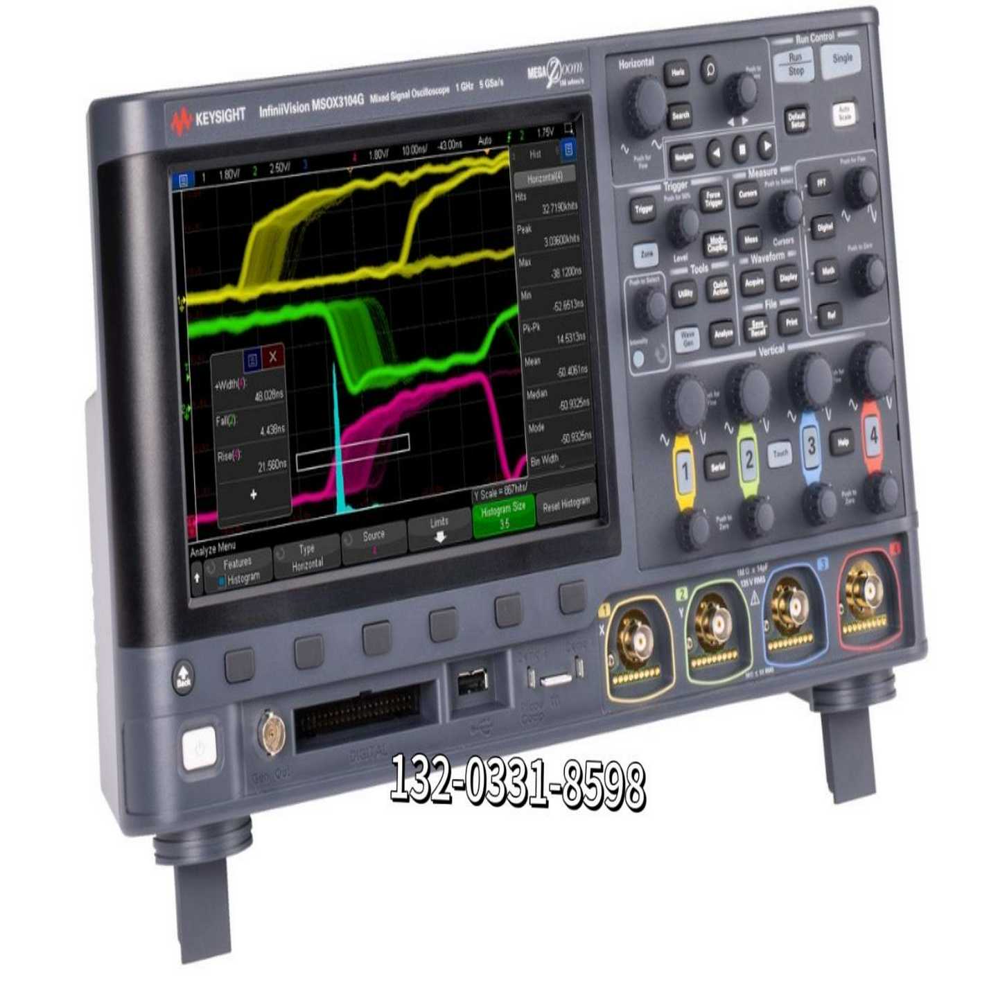 现货出售是德科技MSOX3034G混合信号示波器：350MHz，4个--议