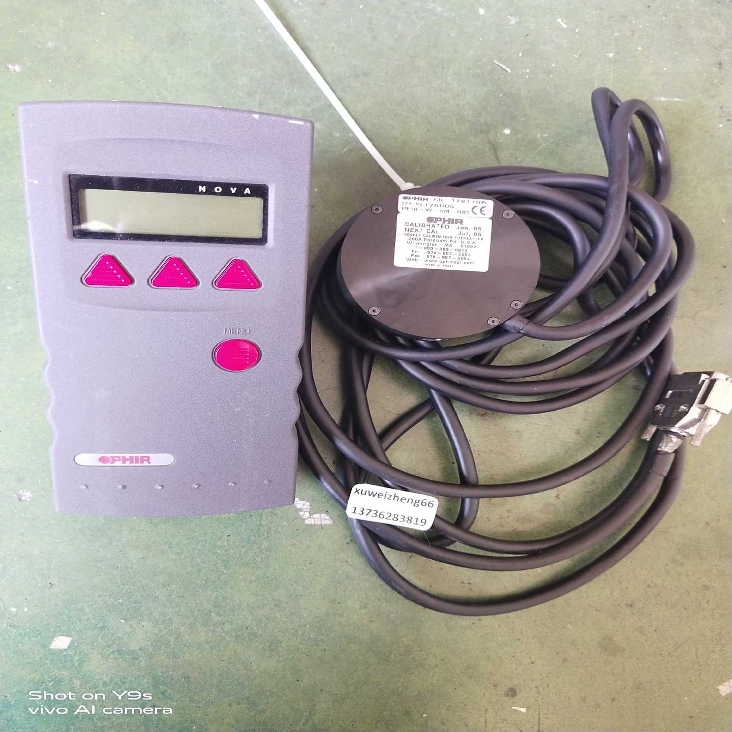 询价拍~OPHIR  NEXT  CAL 激光能量计NOVA  DI