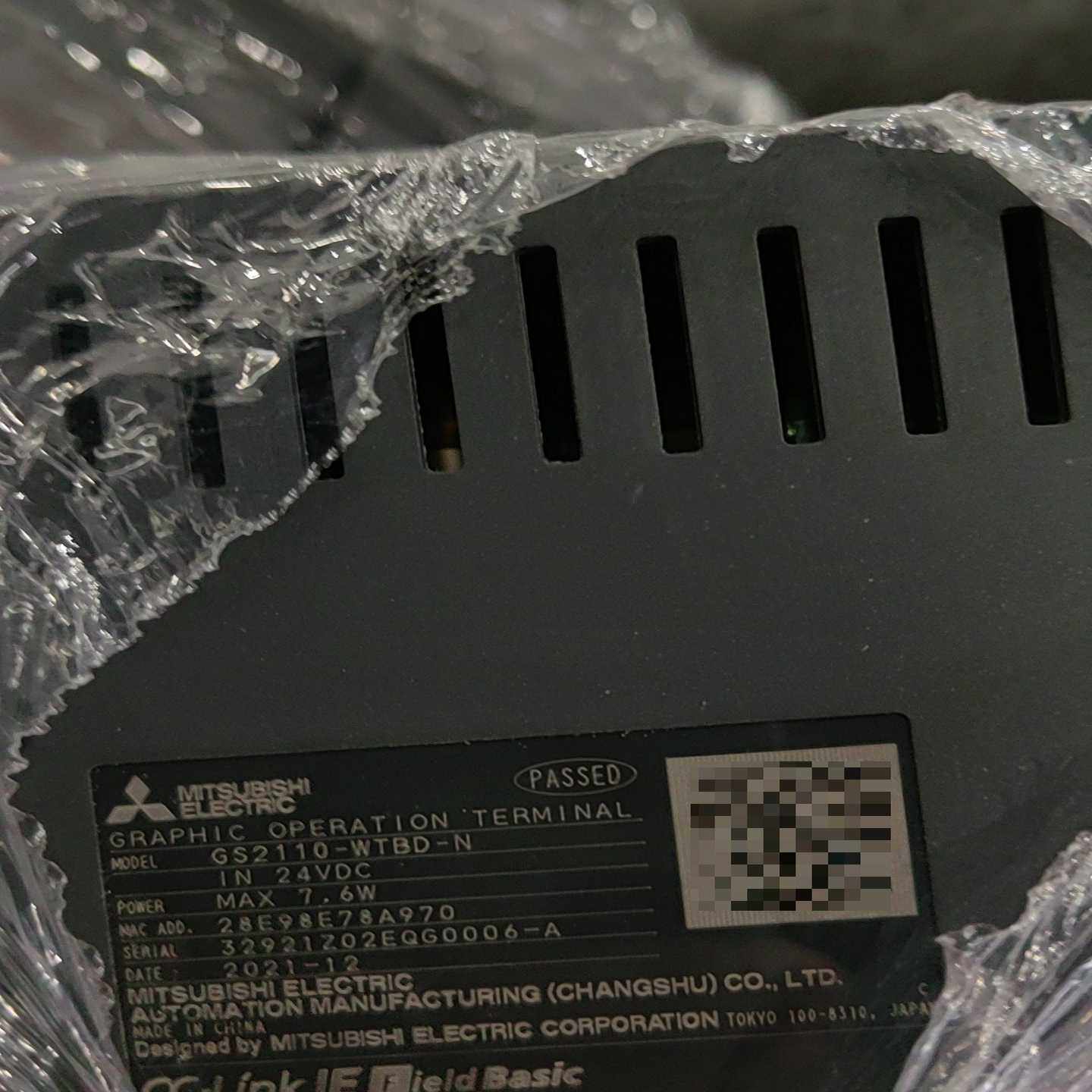 三菱GS2110-WTBD-N触摸屏，原装库存件！24VDC--议价商品