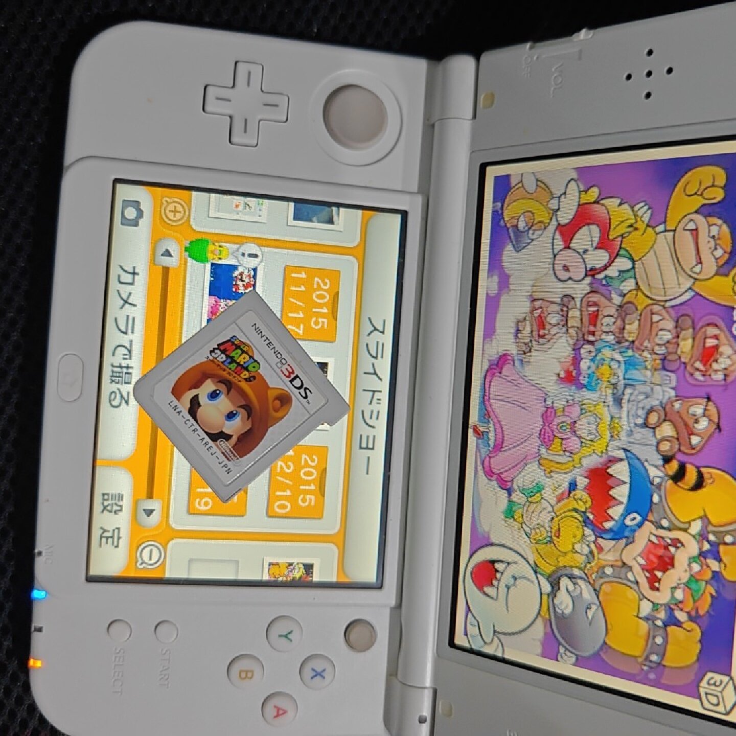 议价任天堂New3DSLL白色游戏机已贴膜日版原装功能议价