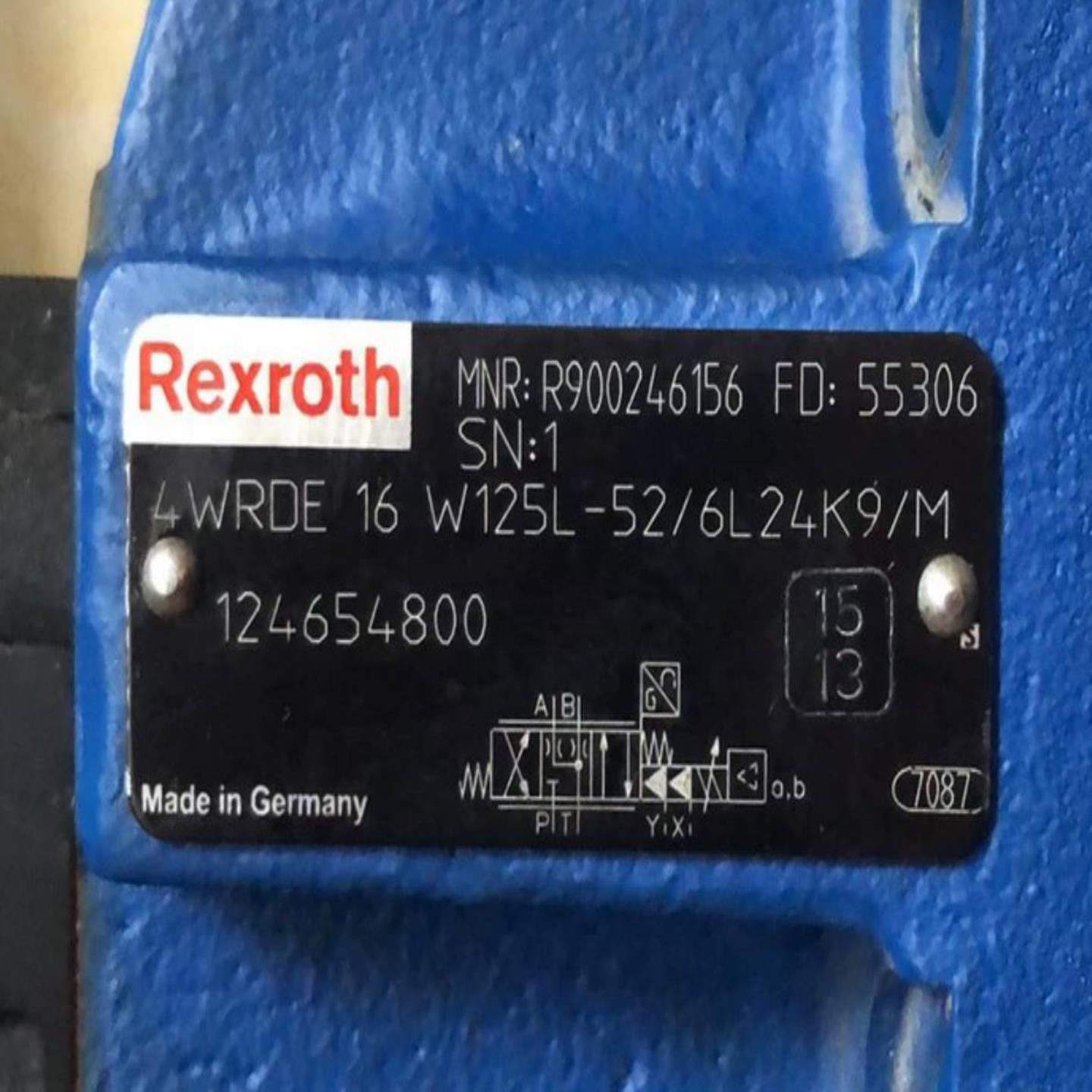 配件力士乐REXROTH比例伺服阀4WRDE16W-125-526L24K9M R9议价