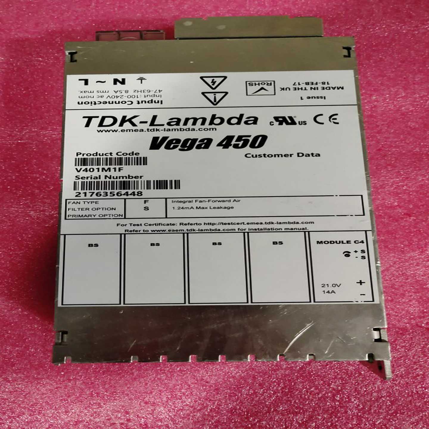 【请询价】开关模块 Vega 450电源现货 V401M1F 质保半年