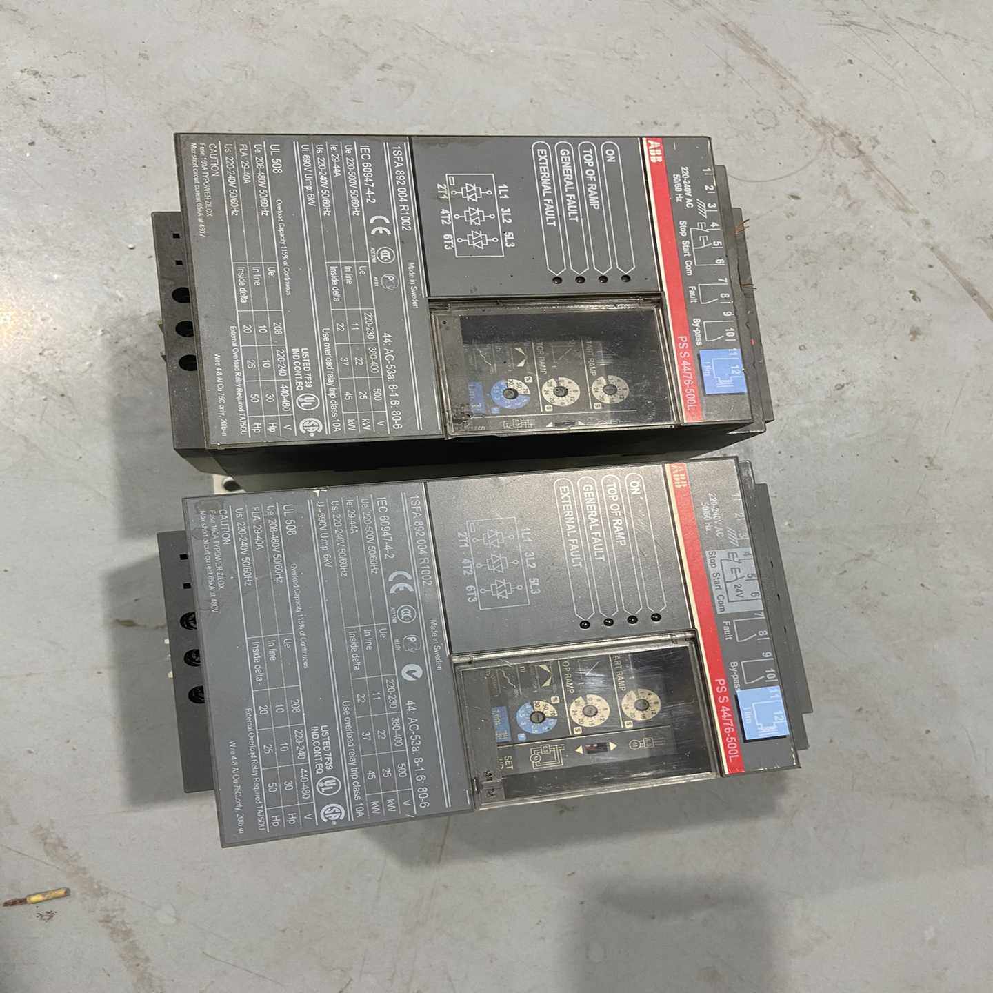 变频器软启动PSS44/76-500L询价