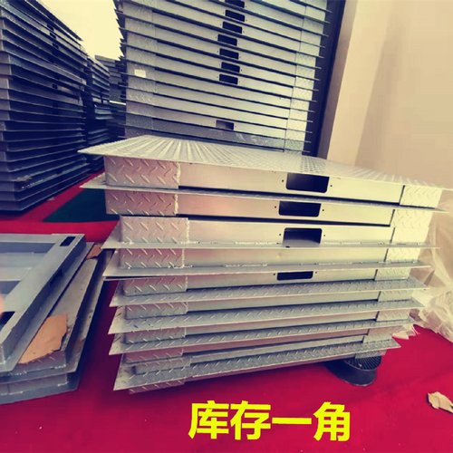 小型电子地磅结构加固地秤1吨5吨称量精准电子磅热销