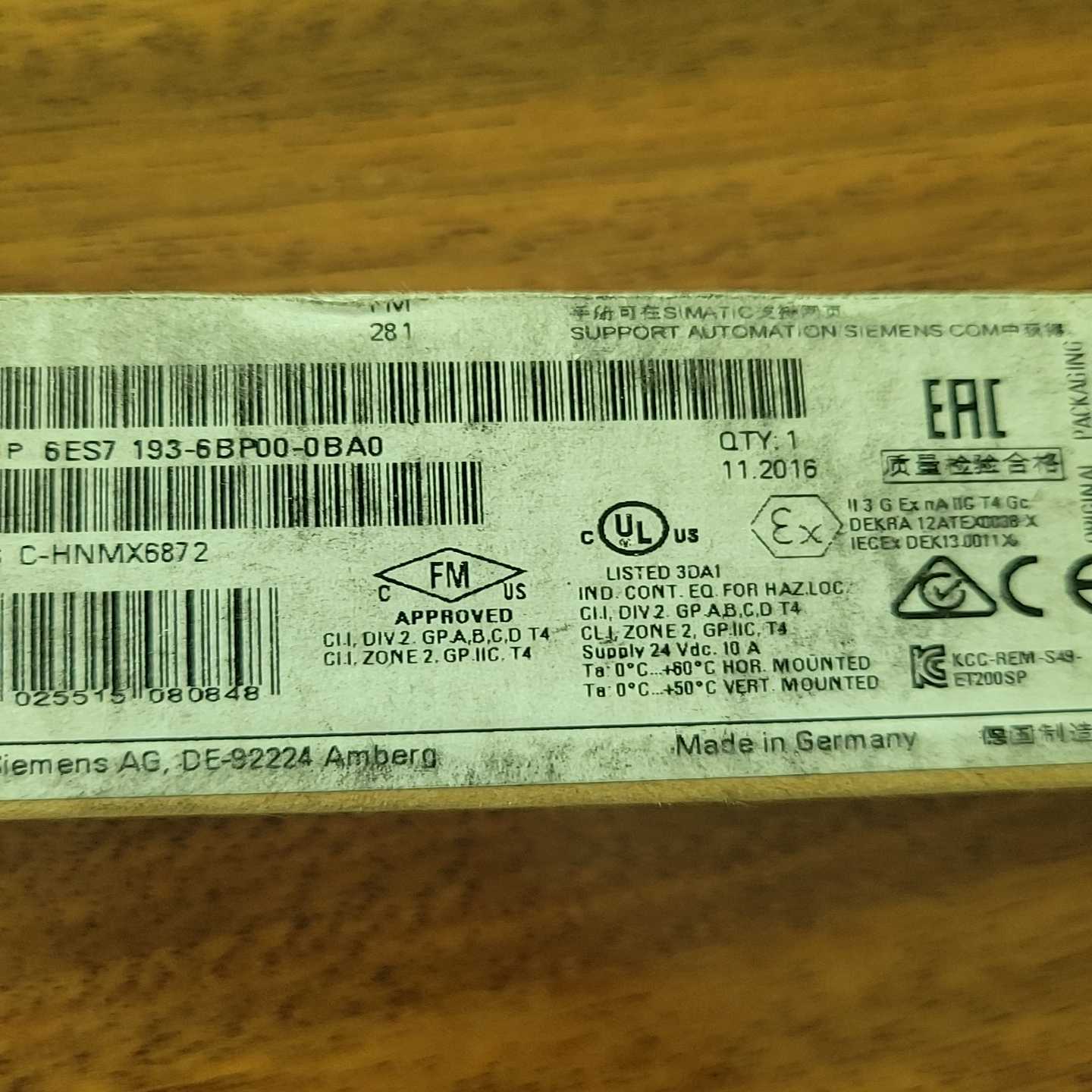 西门子ET200SP模块6ES7193-6BP00-0B--议价商品