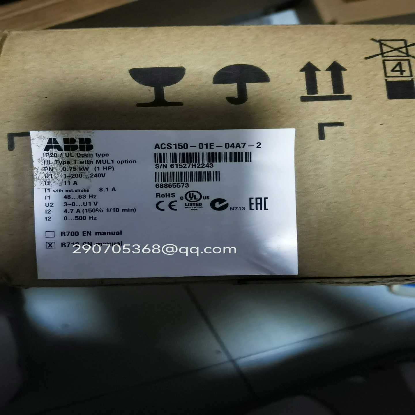 ACS150-01E-04A7-2库存余货询价